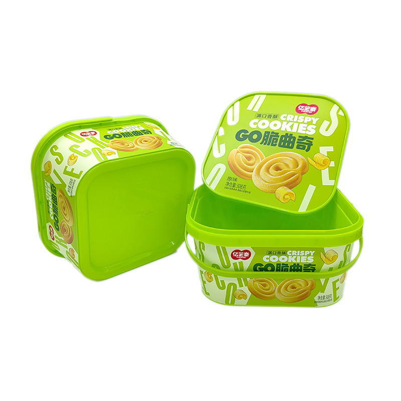 PP Plastic Injection Molding Square Bucket