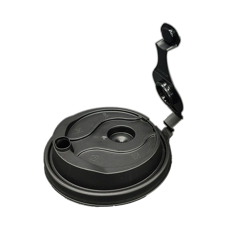 PP Plastic Flat Lid for Bubble Tea Cup