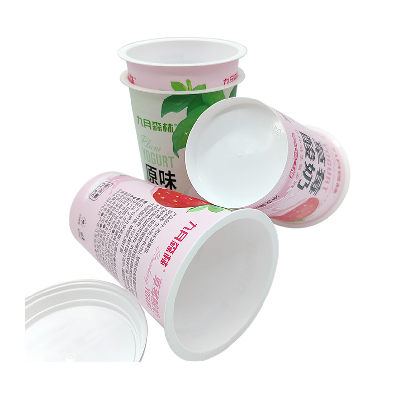 PP Plastic Ice Cream Cup Yogurt Container