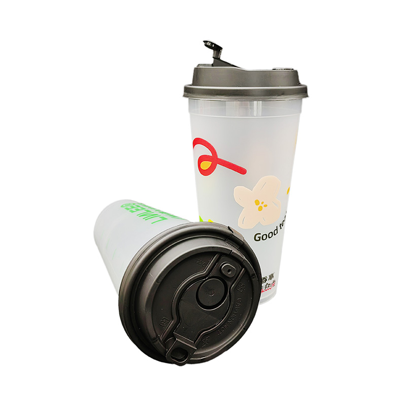 PP Plastic Milk Cup In Mold Label