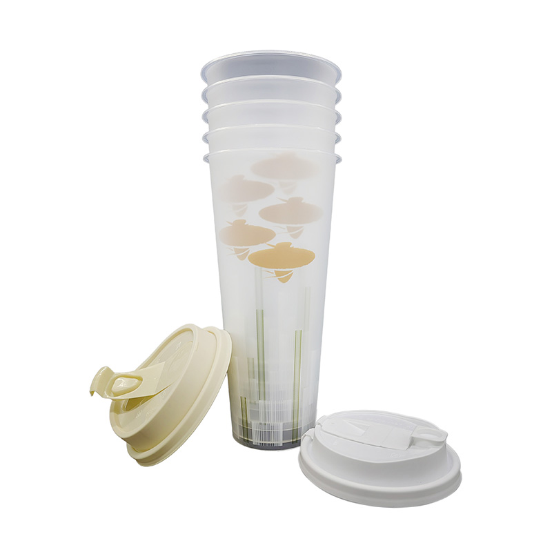 PP Platstic Beveage Cup In Mold Label